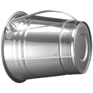 Cubo de metal para bebidas, con asa, para refrescos, champán, vino, soda, hielo, ideal para bares de mimosas - Product Image 4