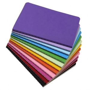 Cuaderno Clásico A5 A6 Arcoíris Sólido para Oficina, Escuela, Estudiantes, Libro de Ejercicios con Líneas y Cuadrículas, Hojas Personalizables, Papelería - Product Image 3