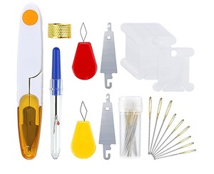 맞춤형 DIY 크로스 스티치 도구 세트 초보자를위한 핸드 후프 자수 스타터 키트 - Product Image 2