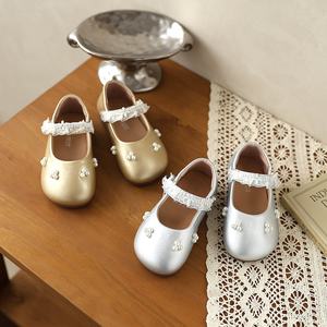 Chaussures Mary Jane en dentelle pour filles - Style princesse, talon plat, élégantes, confortables et performantes pour le printemps - Product Image 2