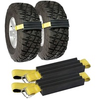 Nouvelle condition outils d'évasion tout-terrain chaînes de récupération de sable de neige d'urgence pour voiture berline van récupération de boue chaînes à neige hautes