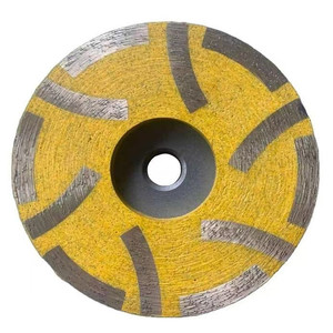 Jdk 4 Inch Kim Cương Nhựa Đầy Cup Bánh Xe Mài Bánh Xe Cup Bánh Xe Với Chủ Đề 5/8 Inch-11 Cho Đá Granit Đá Và Gạch - Product Image 3