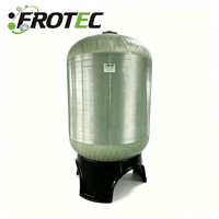 Réservoir sous pression en fibre de verre FROTEC FRP 150 PSI pour adoucisseur d'eau, système de filtration et traitement de l'eau