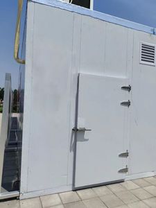 Stoccaggio commerciale della cella frigorifera del congelatore di refrigerazione di alta efficienza personalizzato con lo scivolamento o la stanza fredda media della porta mezza sepolta - Product Image 2