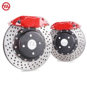 Último diseño Big Brake Kit 7600 rueda delantera Forge Brake Systems 4 Pot Disc Kit Para acuerdo - Product Image 2