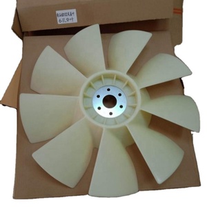 PC200-5 PC200-6 PC220-6 PC200-8 PC270-8 Excavator <b>Fan</b> Blade 600-625-7620 for 6D95 6D102 Engine - Product Image 1