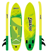 Fayean 2025 Bleu Enfants Adulte En Plastique sup Board Électrique Jet Fins Surf Planche De Surf sup Paddle Board avec Fenêtre Transparente