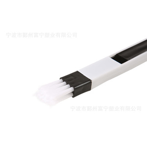 <b>Window</b> Groove <b>Brush</b> Nylon Crevice Cleaning Tool White Single Sided For Keyboard And Corner Dusting - Product Image 4