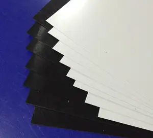 Strato dell'abs della fabbrica da 0.2 a 12mm per industria della stampa pubblicitaria e foglio di formatura sotto vuoto foglio di doppio colore dell'abs delle parti di plastica