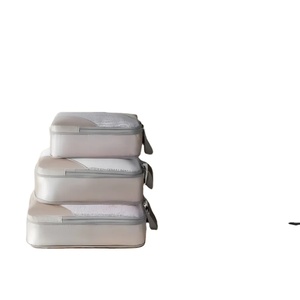 Wholesale Portable <b>Travel</b> 6Pcs <b>Set</b> Sustainable Luggage Sorting <b>Bag</b> Clothes Organizer Shoe Dustproof Vacuum Storage - Product Image 6