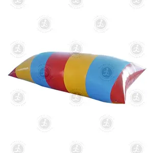 Высокое качество Коммерческая прочный 0,9 мм ПВХ брезент надувные водные катапульты скачка шарика, подушка воды для водных видов спорта