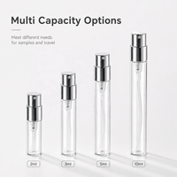 Botol Semprot Sampel Parfum Kaca Kosong 2ml 3ml 5ml 10ml Mini Travel Atomizer Botol Pewangi