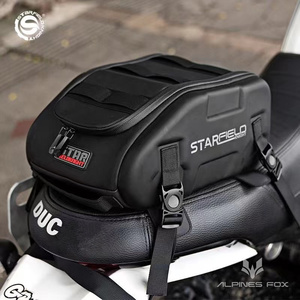 Étanche Moto équitation queue siège arrière sac noir multifonction hommes Motocross sac de carburant Moto huile sac voyage extérieur sac à dos - Product Image 3