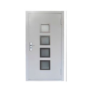 Puerta de Seguridad con Ventanas de Visión, Antirrobo, Uso Comercial, Apertura Plana, Interruptor Manual, Puerta Completa Hecha a Medida - Product Image 5