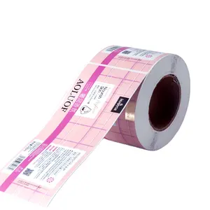 Manufacturing Custom Stickers Logo Printing Vinyl Sticker Paper Self-adhesive Labels