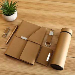 Customized High-quality Business Gift Set Notebook <b>Thermos</b> <b>Cup</b> Signature Pen USB Flash Drive Business Card case Office Gift Set - Product Image 6