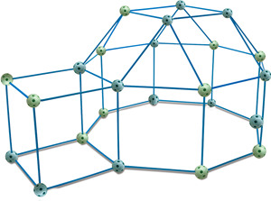Set di 72 Cubi per Costruzioni Educative per Bambini, <span class=keywords><strong>Gioco</strong></span> Divertente per Famiglia, Uso Interno ed Esterno, Certificato di Sicurezza, in Plastica Colorata - Product Image 5