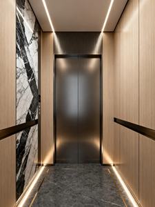 Ascenseur commercial 1000 kg, style de conception moderne, ascenseurs pour centre commercial, ascenseur résidentiel sans engrenage AC 630 kg, ascenseur d'appartement - Product Image 5