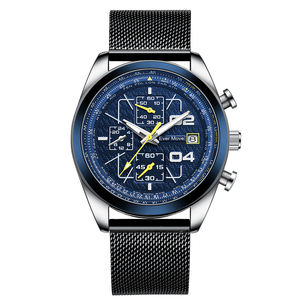 <span class=keywords><strong>Montre</strong></span>-bracelet de luxe <span class=keywords><strong>Titan</strong></span> pour homme, bracelet de <span class=keywords><strong>marque</strong></span>, lunettes de soleil, portefeuille, style professionnel/à la mode, cadran à aiguilles pour les utilisateurs de Samsung - Product Image 6