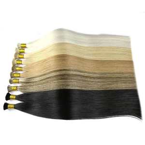 All'ingrosso I-tip grezzi vergini Plus Hair <span class=keywords><strong>extension</strong></span> Vendor cuticola allineata Real Russia K tip I Tip Hair <span class=keywords><strong>extension</strong></span> - Product Image 3