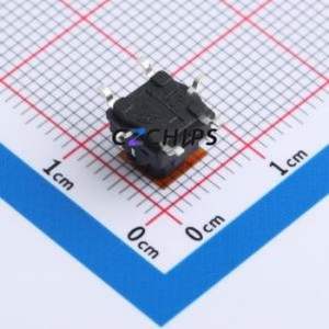 K6-6157S-35 Push Button Switch SMD-6P,6.8x7.2mm Switch ( With Indicator Light: Yellow/ Blue ) - Product Image 2