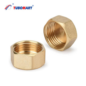 Prix de gros d'usine OEM pour raccords à <span class=keywords><strong>sertir</strong></span> PEX-AL 3/8\", 1/2\", 3/4\", 1\" et 1 1/4\" Embout femelle pour tuyau multicouche PAP, tuyau PEX - Product Image 1