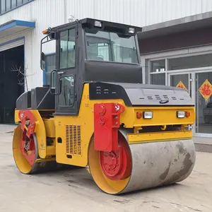Manufacturer 6 Ton Single Drum And Double Drum Ride-on Road Roller On Sale