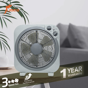 พัดลมกล่องพลาสติกขายส่ง ขนาด 12 นิ้ว 50 วัตต์ มอเตอร์ AC แบบคู่ ประหยัดพลังงาน สำหรับสำนักงาน โรงแรม ระบายอากาศ - Product Image 2