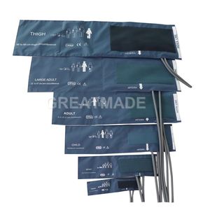 Huyết Áp <span class=keywords><strong>Cuff</strong></span> với ống kép màu xanh TPU <span class=keywords><strong>NIBP</strong></span> <span class=keywords><strong>Cuff</strong></span> Tương thích với Nihon kohden (sơ sinh/trẻ sơ sinh/trẻ em/người lớn/đùi) - Product Image 2