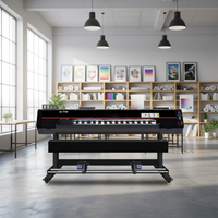 Impresora de Etiquetas Automática para Plotter de Inyección de Tinta Eco Solvente de 1.6M 1.8M 64 Pulgadas, Modelos 3200-A1 3200-E1 3200-U1