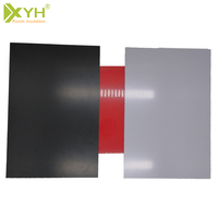 Vente en gros directe d'usine de feuilles de gravure laser Traffolyte, feuille ABS bicolore beige rouge noir ou personnalisée CN;GUA