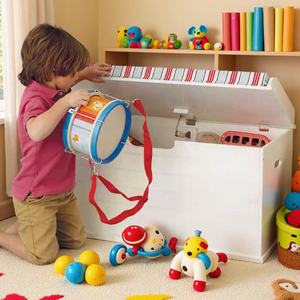 One Piece Dropshipping Solid Wood Toy <b>Storage</b> Box Household Clothes Locker with Wheels Bedroom Tailstock Upper Flip <b>Storage</b> Box - Product Image 1