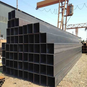 Q195 ERW Carbon Steel Rectangular Tube 60x120mm Thickness 4.0mm GB/T 6728 EMT Pipe Welding &amp; Bending Custom Length Available - Product Image 2