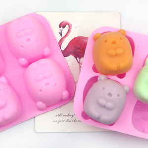 Moule en silicone en forme de <span class=keywords><strong>souris</strong></span> Marmot 733, moule à pâtisserie pour desserts, ustensiles de cuisine, moule en silicone pour gâteau, bougie, savon, résine - Product Image 2