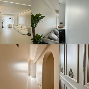 Recubrimiento y pintura de cáscara de huevo, lavable, seda, brillo, pintura decorativa para pared Interior, resistente a las manchas - Product Image 4