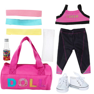 Venta caliente 18 pulgadas niña muñeca ropa combinación deportes Camping estilo muñeca combinación - Product Image 6