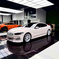 Film adhésif en vinyle PET effet fibre de carbone ultra brillant, rose pâle, résistant aux UV, en PVC, pour protection et changement de couleur de voiture