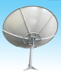C band 6 pies (6 pies) Soporte de poste antena satélite fuerte <span class=keywords><strong>plato</strong></span> - Product Image 1