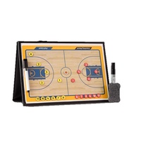 Tableau tactique de basketball pour entraîneur, avec explications professionnelles, tableau magnétique avec stylo tactique magnétique, effaçable, en PVC