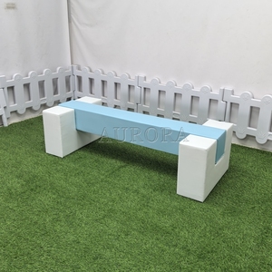 Ensemble de <span class=keywords><strong>jeux</strong></span> doux couleur bleu pour bébé aire de jeu pour bébé en plein air peluches voitures fosse à balles équipement de jeu souple pour l'extérieur jeu <span class=keywords><strong>tunnel</strong></span> bloc - Product Image 4