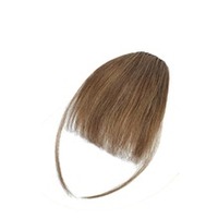 Frange à clipser chinoise en cheveux humains 100% naturels, de qualité supérieure, vierge, fine et soignée, avec frange latérale et effet air bangs, pour vente en gros