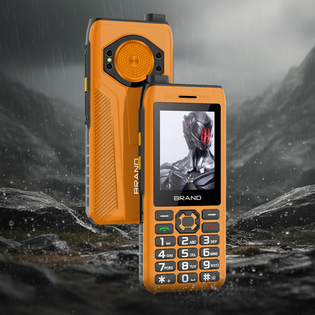 Four Sim Cards Mobile Phone with 5000mAh Big Battery