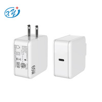 GaN 65W 3 Ports PD Chargeur USB C Chargeur de voyage pour ordinateur portable pour HP Dell MacBook