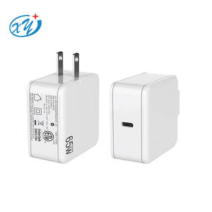 Caricatore da viaggio per Laptop GaN 65W <span class=keywords><strong>3</strong></span> porte PD USB C per HP Dell MacBook - Product Image 3