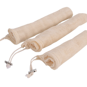 Tùy Chỉnh Kích Thước Tái Sử Dụng Rau Quả Nhỏ Bao Bì Dây Rút Lưới Túi Lưới - Product Image 3