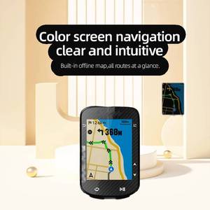 Ordinateur de vélo GPS IGPSPORT BSC300, compteur de vitesse sans fil, navigation d'itinéraire BLE ANT+, odomètre, capteur de vitesse, de cadence et de fréquence cardiaque - Product Image 5