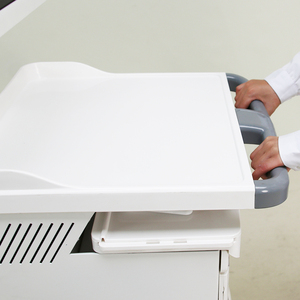 Carrito para estación de trabajo de ordenador de gama alta con ruedas, de alta gama, de 2, 2 - Product Image 3
