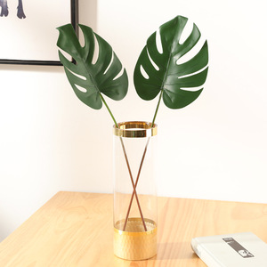Venta caliente artificial tortuga sale verde <span class=keywords><strong>bonsai</strong></span> colgando plantas artificiales tortuga hoja para la decoración hogar Oficina - Product Image 2