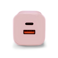 Chargeur rapide GaN 35W PD 3.0 QC2.0/3.0 FCP avec protection OTP/OCP, ignifuge, USB-A Type-C 5V/3A, pliable, pour montre connectée et écouteurs