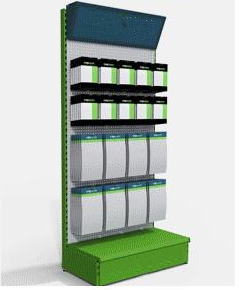 Panneau d'affichage à LED Support d'affichage de matériel Support d'affichage d'outils en métal pour panneau perforé Support d'affichage pour accessoires de voiture - Product Image 5